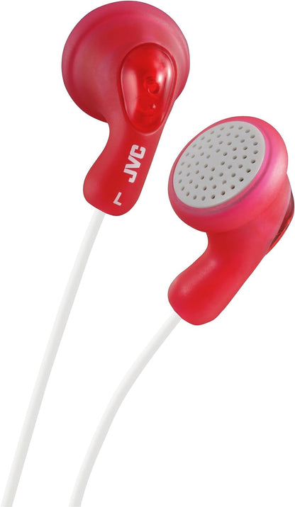 GUMY STEREO HEADPHONES RASPBERRY RED