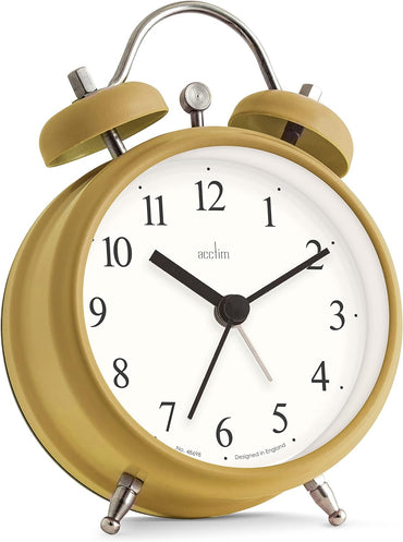 HAVEN FAUX BELL ALARM CLOCK CURRY POWDER