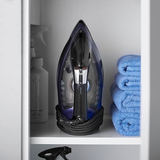 2400W EASY STORE PRO WRAP STEAM IRON BLACK/PURPLE