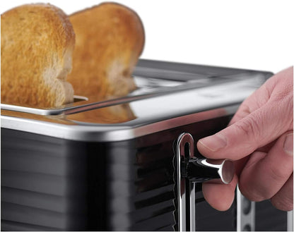 INSPIRE 4 SLICE TOASTER BLACK