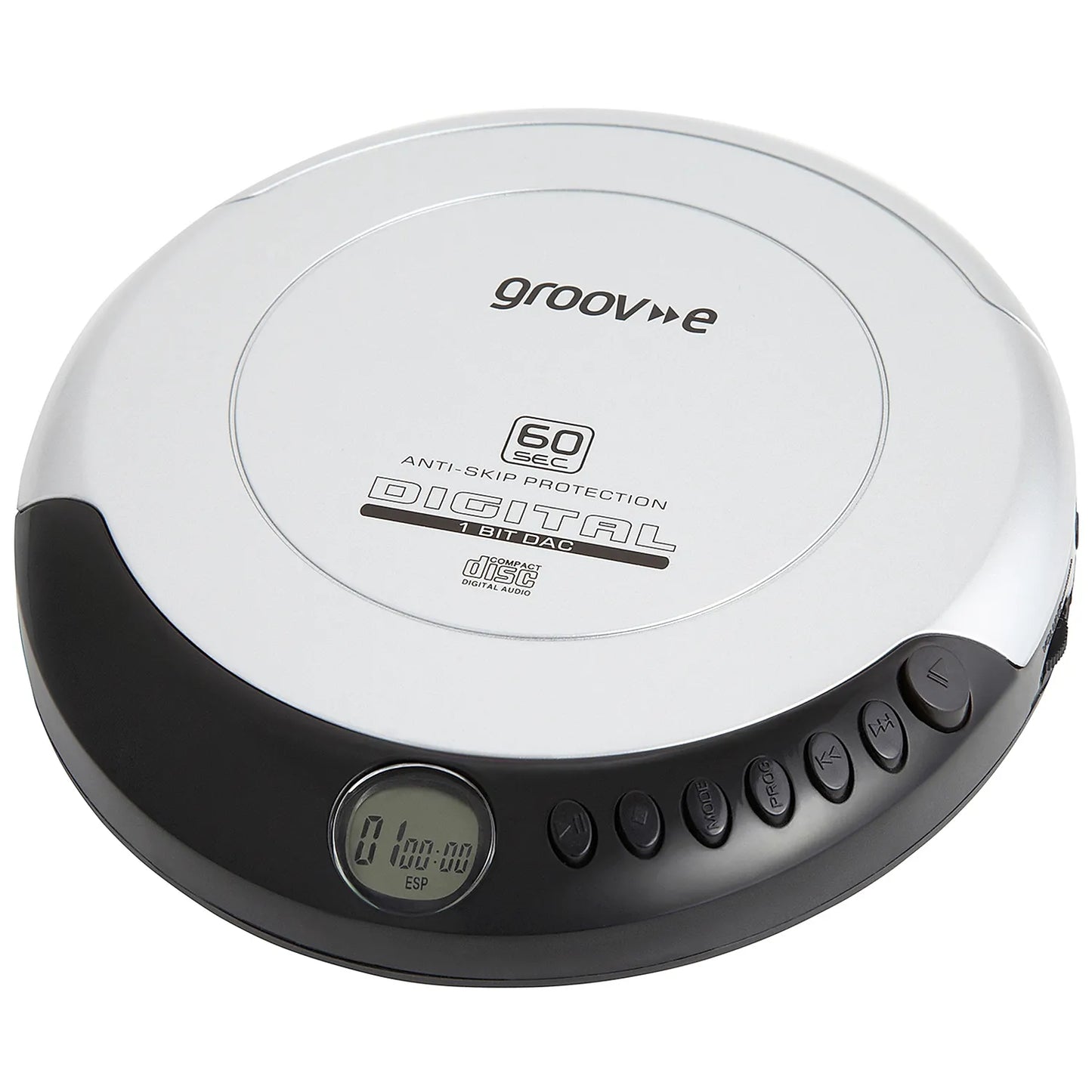 PERSONAL CD PLAYER SILVER