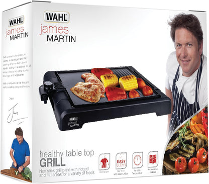 1500W Table Top Grill Black - James Martin