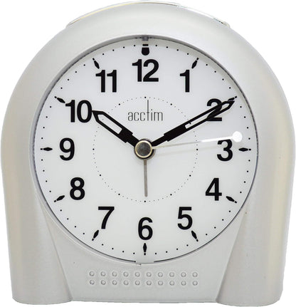 SWEEPER SMARTLITE ALARM CLOCK SILVER