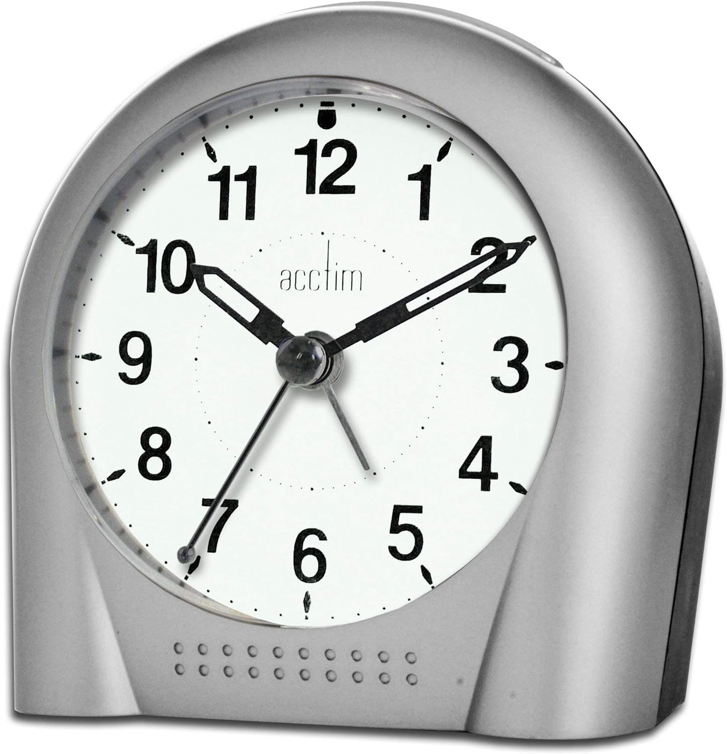 SWEEPER SMARTLITE ALARM CLOCK SILVER