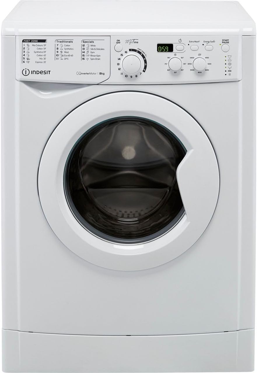 Indesit My Time 8kg Washing Machine with 1400 rpm