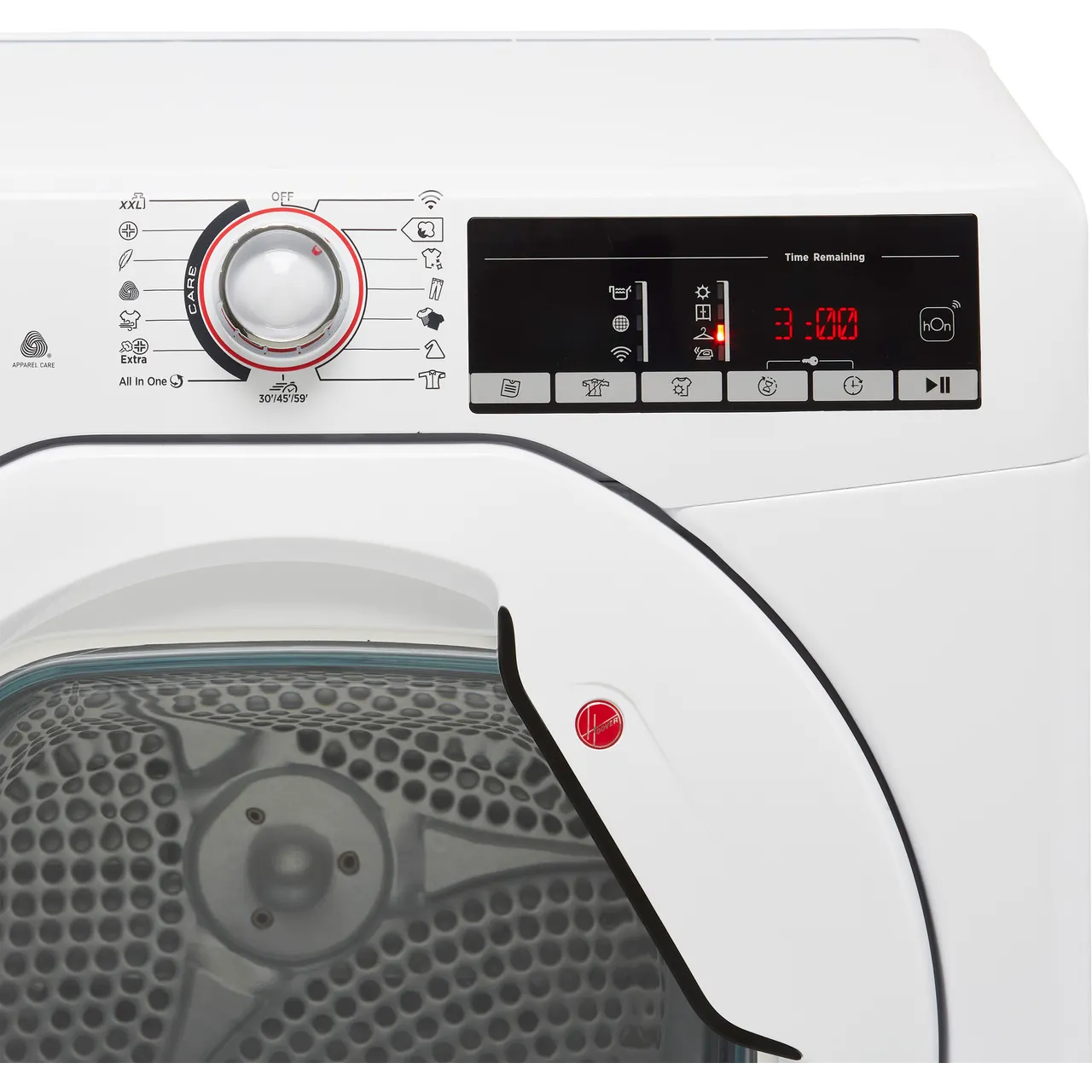 Hoover Wifi Connected 10Kg Condenser Tumble Dryer - White - B Rated