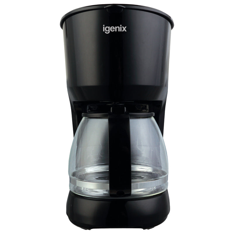 1.25 LITRE FILTER COFFEE MAKER BLACK