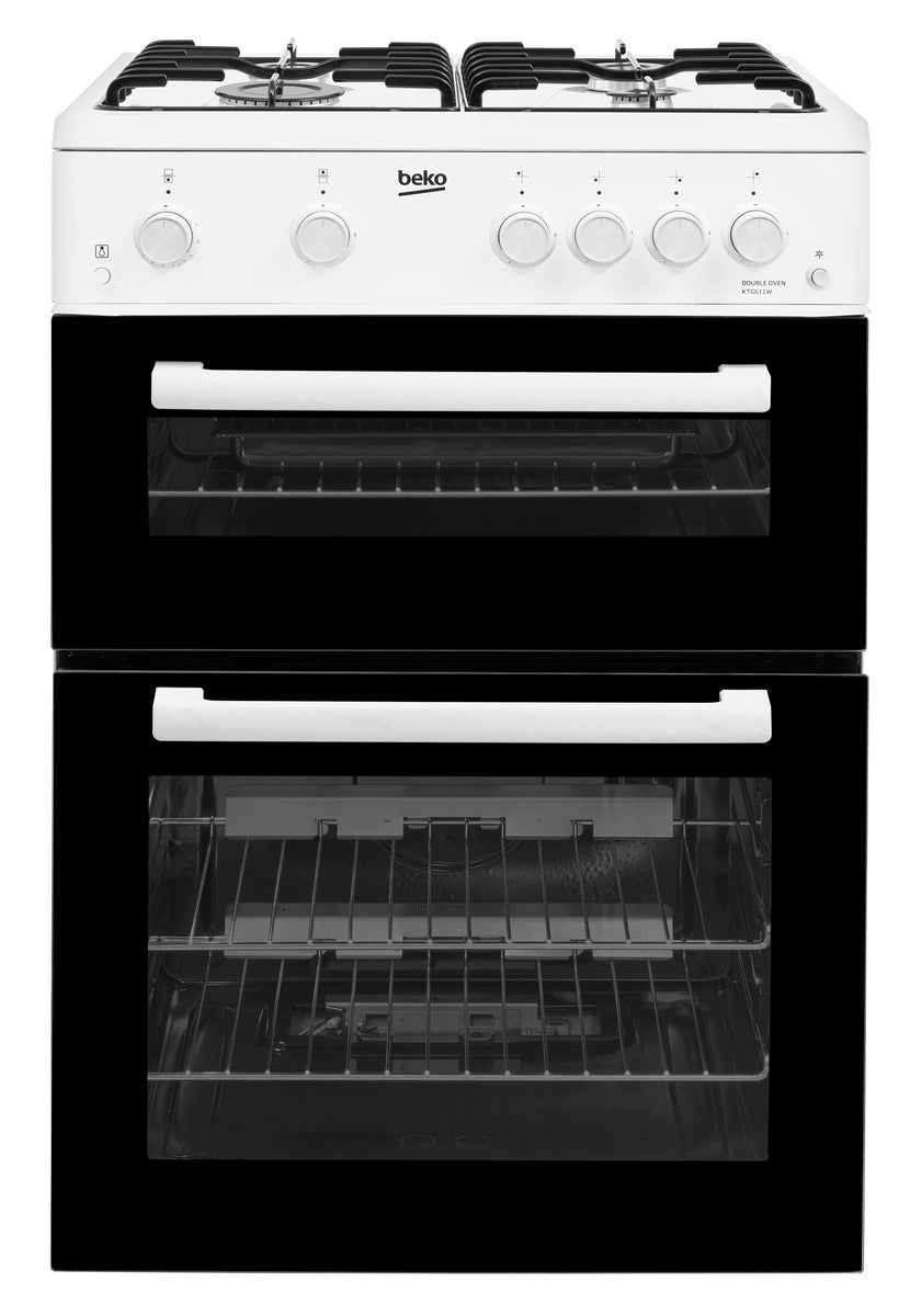 Beko Freestanding Gas Cooker with Full Width Gas Grillÿ60cm