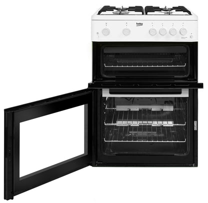 Beko Freestanding Gas Cooker with Full Width Gas Grillÿ60cm