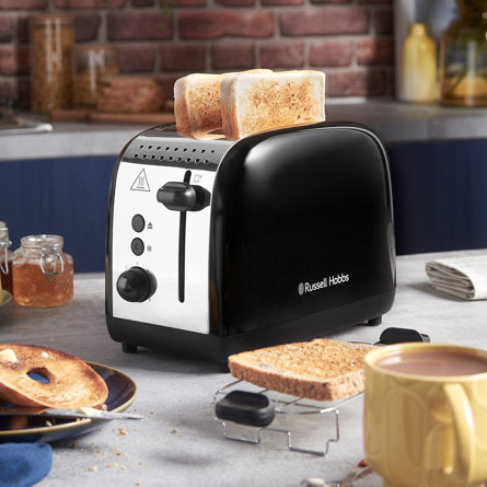 2 SLICE LIFT & LOOK TOASTER BLACK