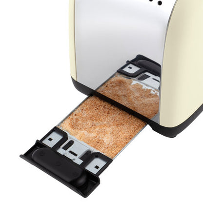 2 SLICE LIFT & LOOK TOASTER CREAM