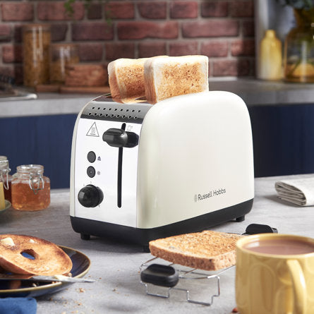 2 SLICE LIFT & LOOK TOASTER CREAM
