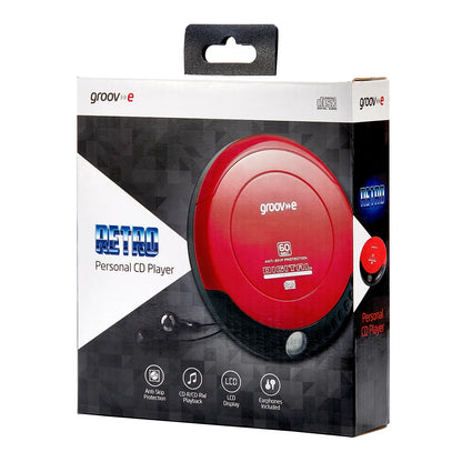 PERSONAL CD PLAYER RED