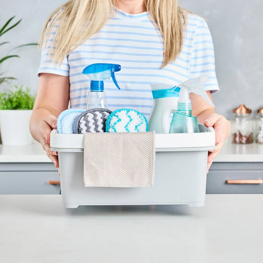 STORAGE CADDY & DVIDER LIGHT GREY