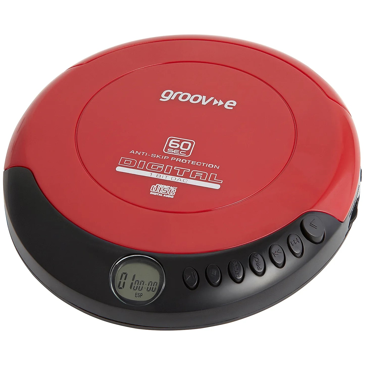 PERSONAL CD PLAYER RED