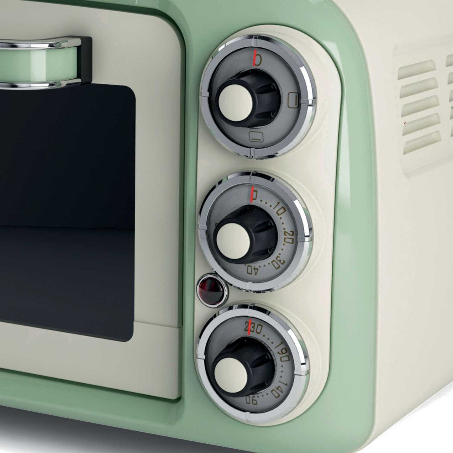 VINTAGE 18L ELECTRIC MINI OVEN GREEN