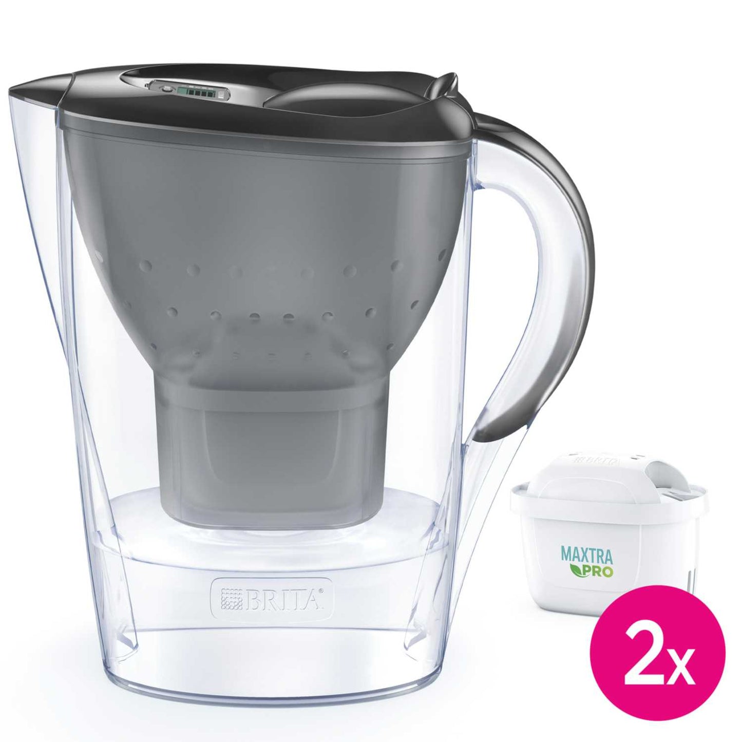 MARELLA COOL GRAPHITE WATER FILTER +2 CART