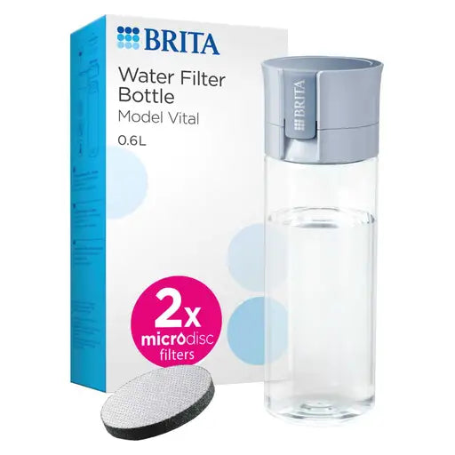 Pastel Blue Water Filter Bottle