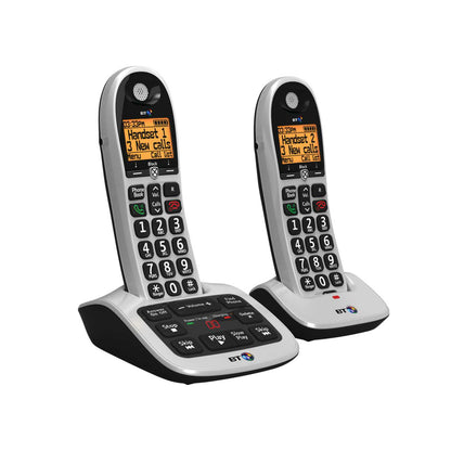 BT4600 BIG BUTTON TWIN TELEPHONE ANSWERPHONE