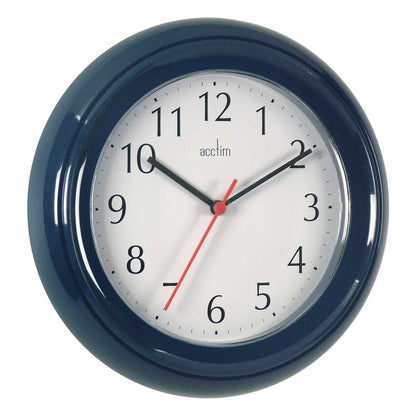 WYCOMBE WALL CLOCK BLUE