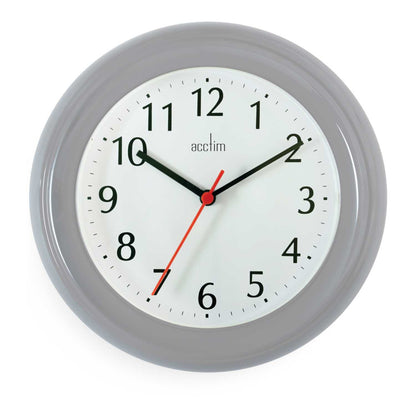 WYCOMBE WALL CLOCK GREY