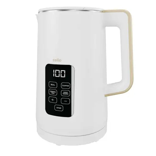 Digital Kettle with Touch Panel White