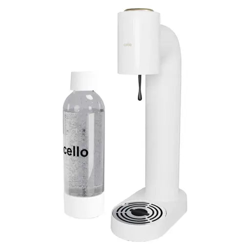 Soda Maker with CO2 Gas Cannister White