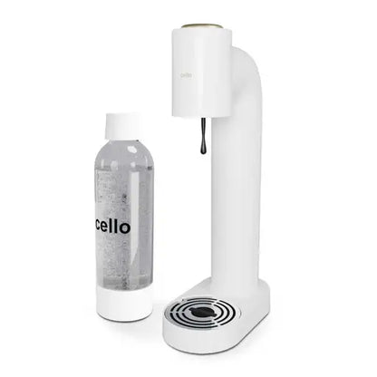 Soda Maker with CO2 Gas Cannister White