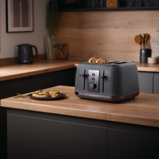 4 SLICE DUSK TOASTER GREY