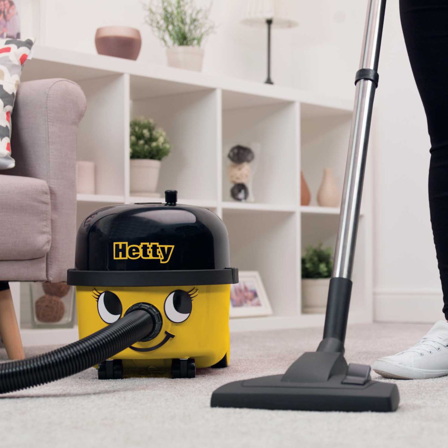 240V COMPACT HETTY VACUUM CLEANER YELLOW