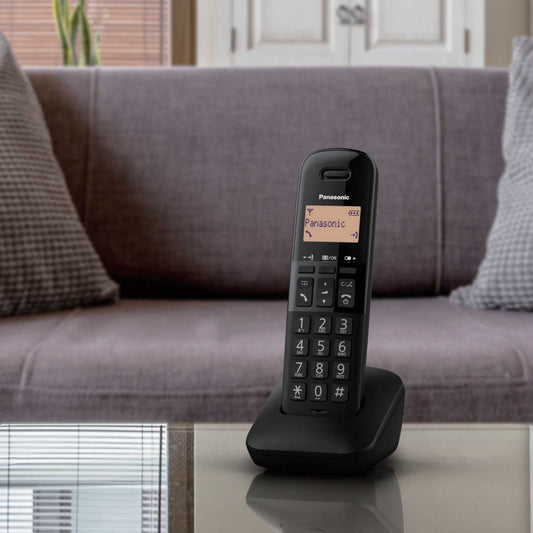 SINGLE DIGITAL CORDLESS PHONE BLACK