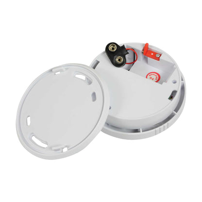 PHOTOELECTRIC SMOKE ALARM WITH HUSH FEATURE