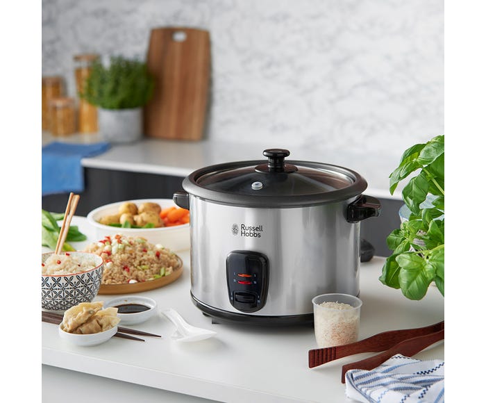 1.8L RICE COOKER & STEAMER STAINLESS STEEL