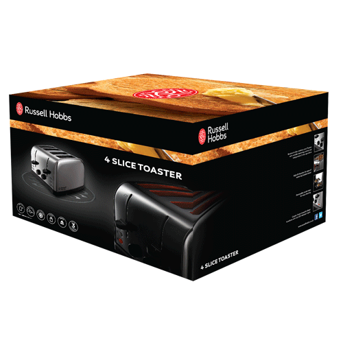 FUTURA 4 SLICE STAINLESS STEEL TOASTER