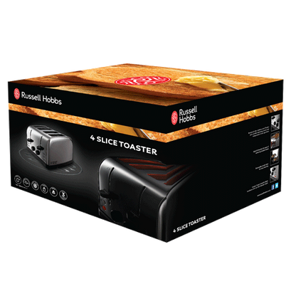 FUTURA 4 SLICE STAINLESS STEEL TOASTER