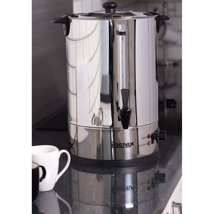 15 LITRE CATERING URN  STAINLESS STEEL