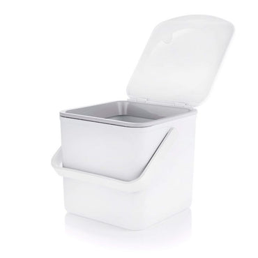 COMPOST FOOD WASTE CADDY WHITE