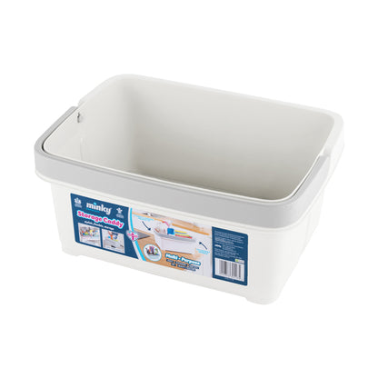 STORAGE CADDY & DIVIDER WHITE