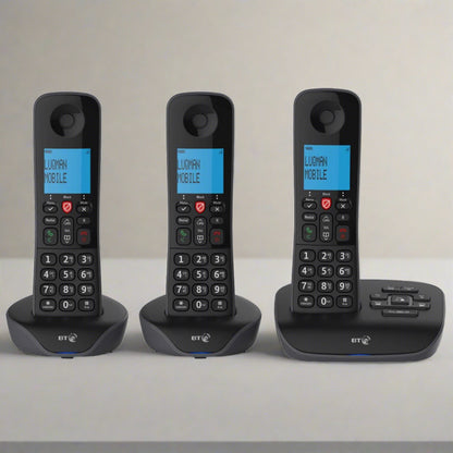 ESSENTIAL TRIO PHONE ANSWERMACHINE CALL BL