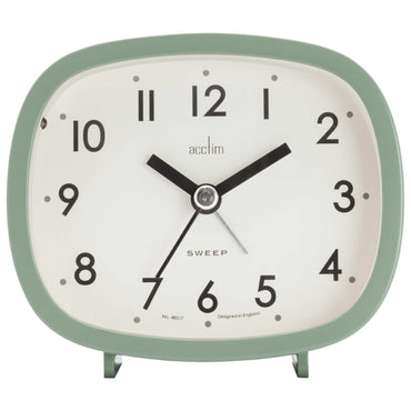 HILDA RETRO NON-TICKING ALARM CLOCK CLOVERFIELD