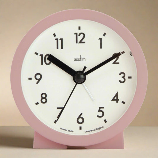 GABY ALARM CLOCK DUSTY ROSE