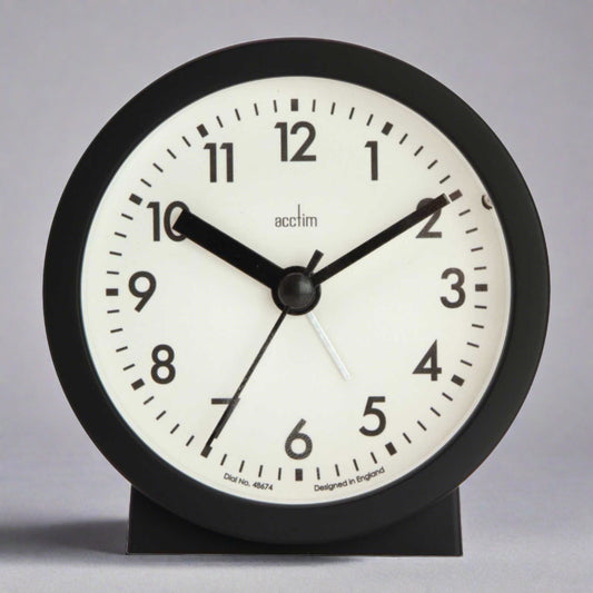 GABY ALARM CLOCK BLACK