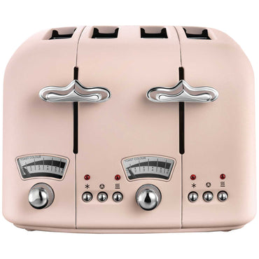 4 SLICE ARGENTO TOASTER PINK