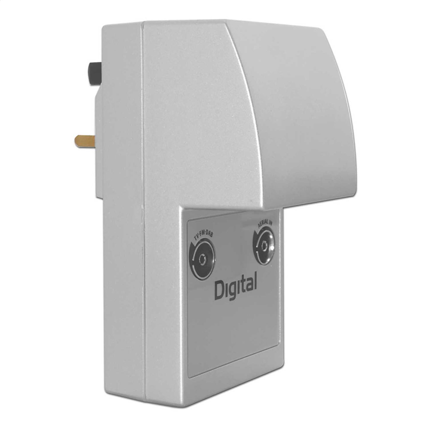 1 ROOM PLUG IN SIGNAL BOOSTER SILVER