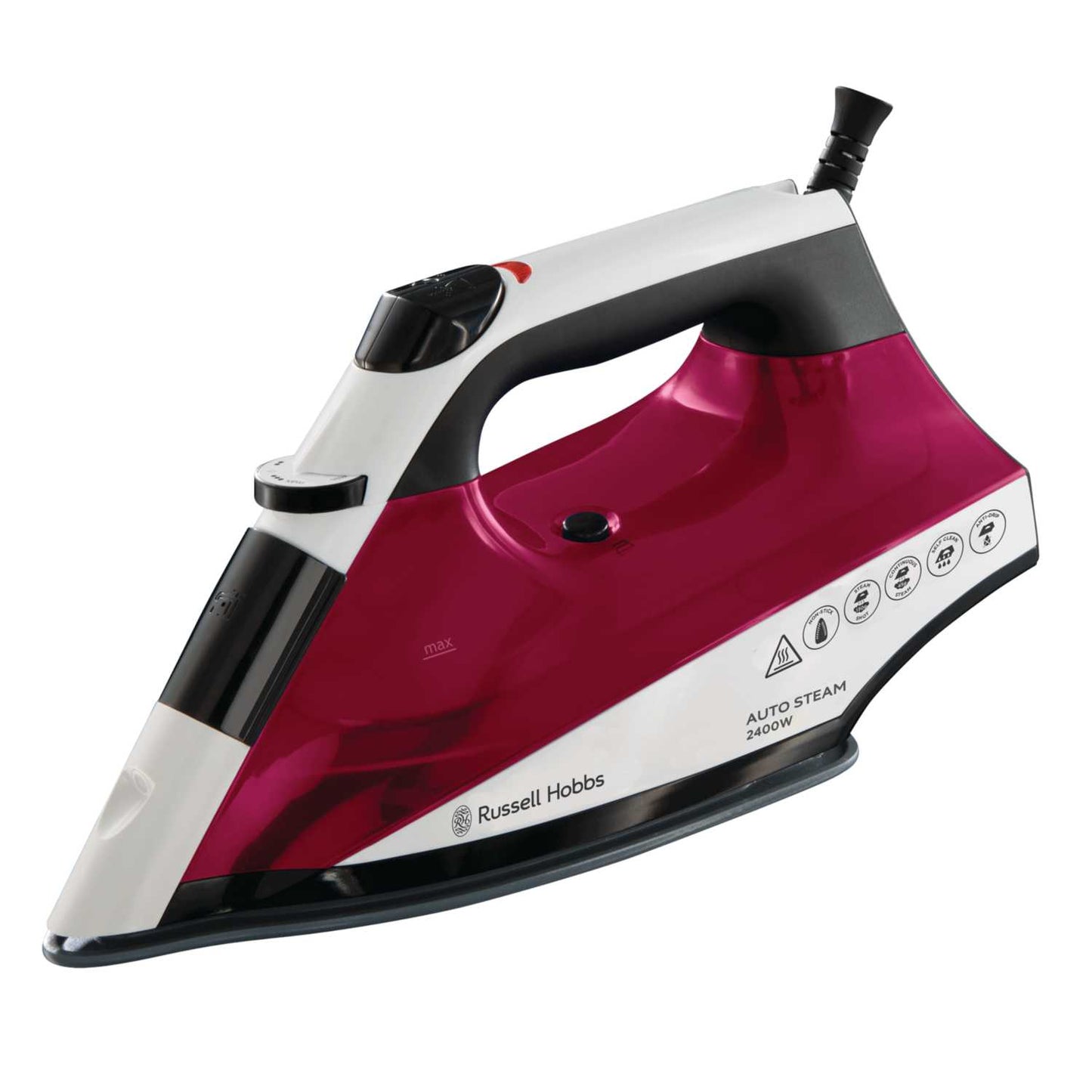 2400W AUTO STEAM NON-STICK SOLEPLATE IRON