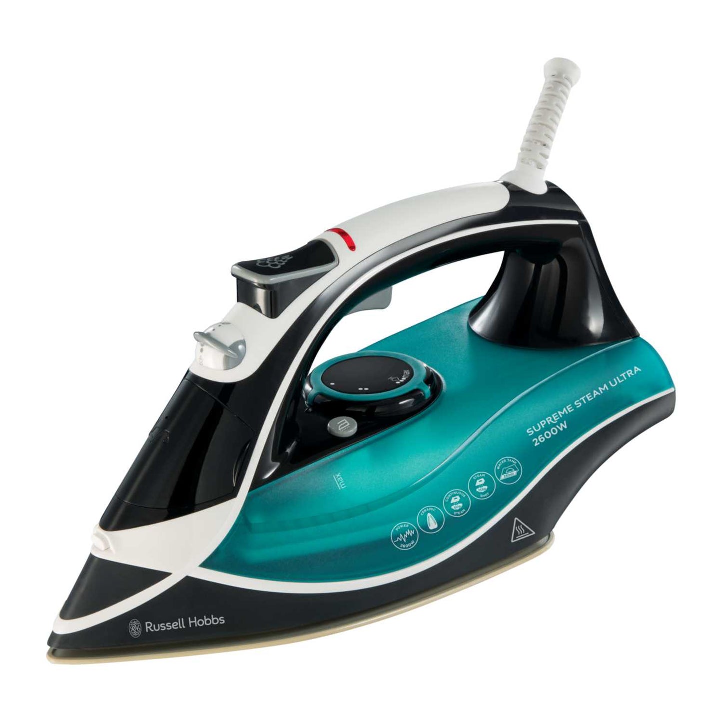 2600W SUPREME STEAM IRON CERAMIC BLACK/TEAL
