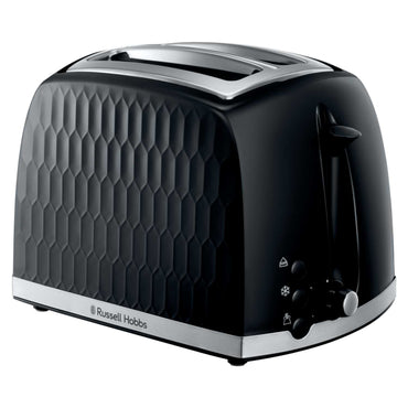 HONEYCOMB 2 SLICE TOASTER BLACK